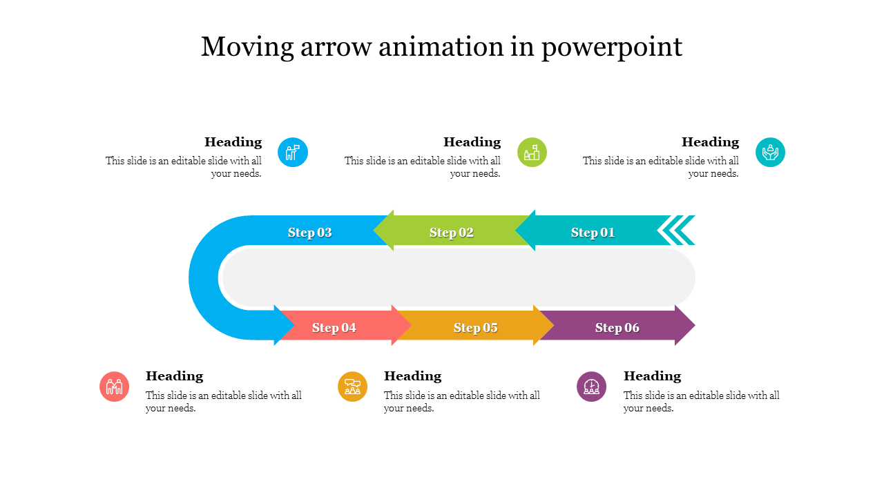 Moving Arrow Animation In PowerPoint &amp; Google Slides